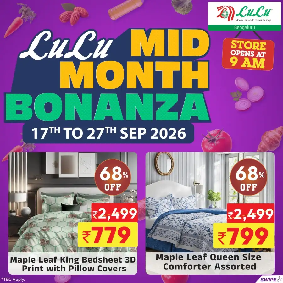 LuLu Mid Month Bonanza Bengaluru | Offers & Deals page 18