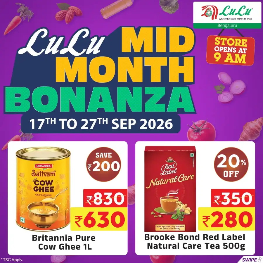 LuLu Mid Month Bonanza Bengaluru | Offers & Deals page 2
