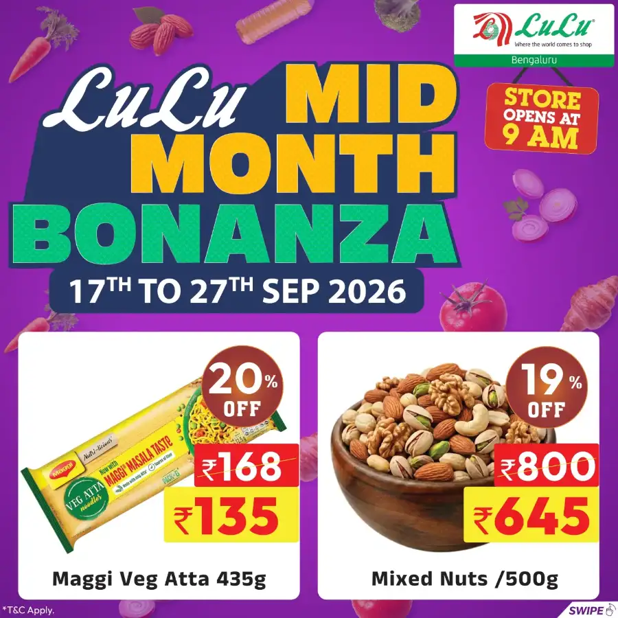 LuLu Mid Month Bonanza Bengaluru | Offers & Deals page 4
