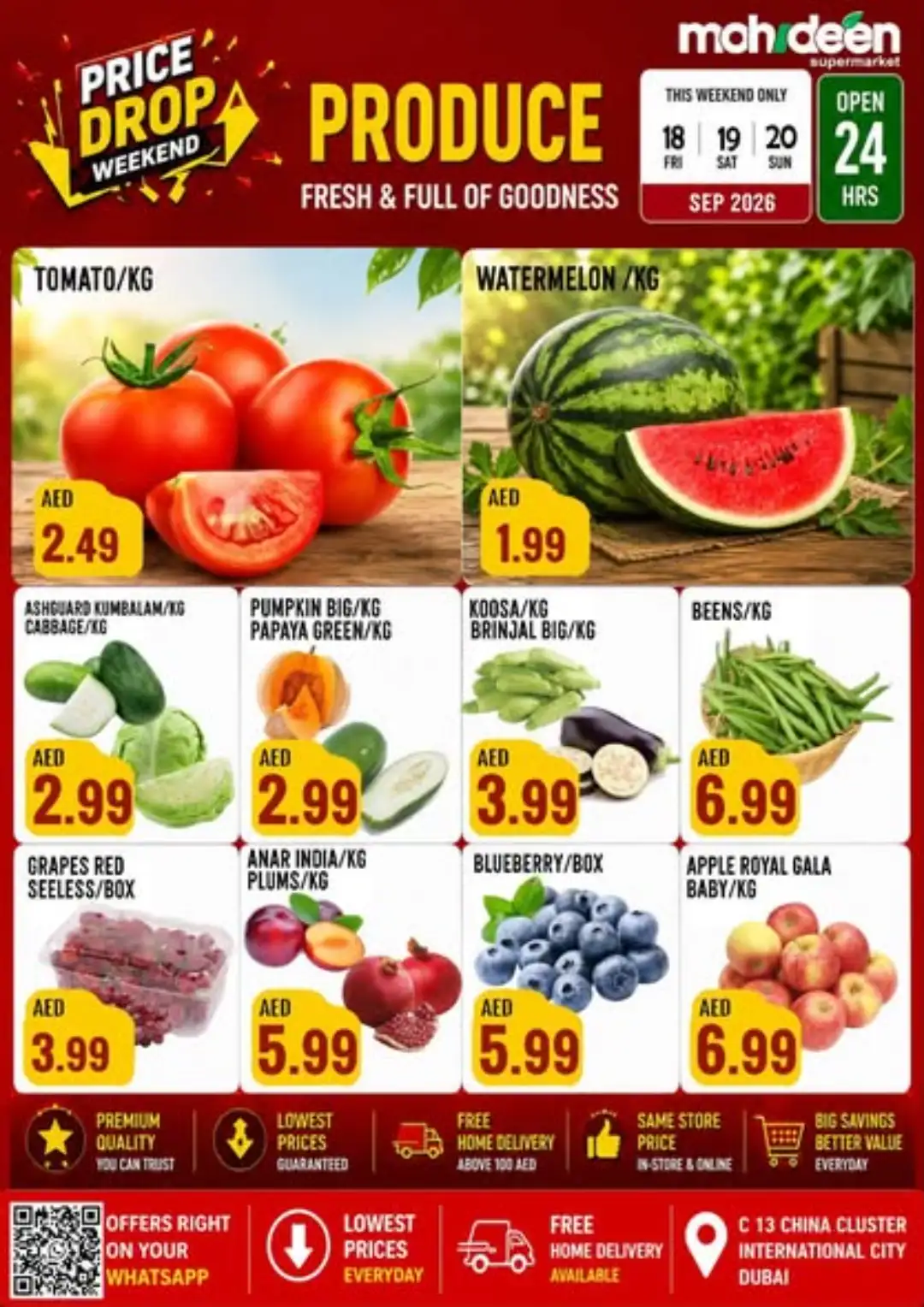 Mohideen Supermarket International City Price Drop page 1