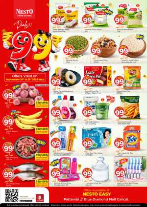 Nesto Pattambi 99 Deals | Latest Offers flyer cover