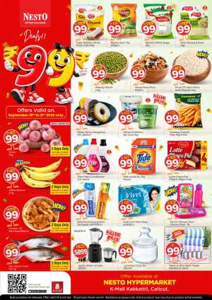 Nesto Kakkattil 99 Deals | Latest Offers flyer cover