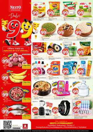 Nesto Thrissur 99 Deals | Latest Offers flyer cover