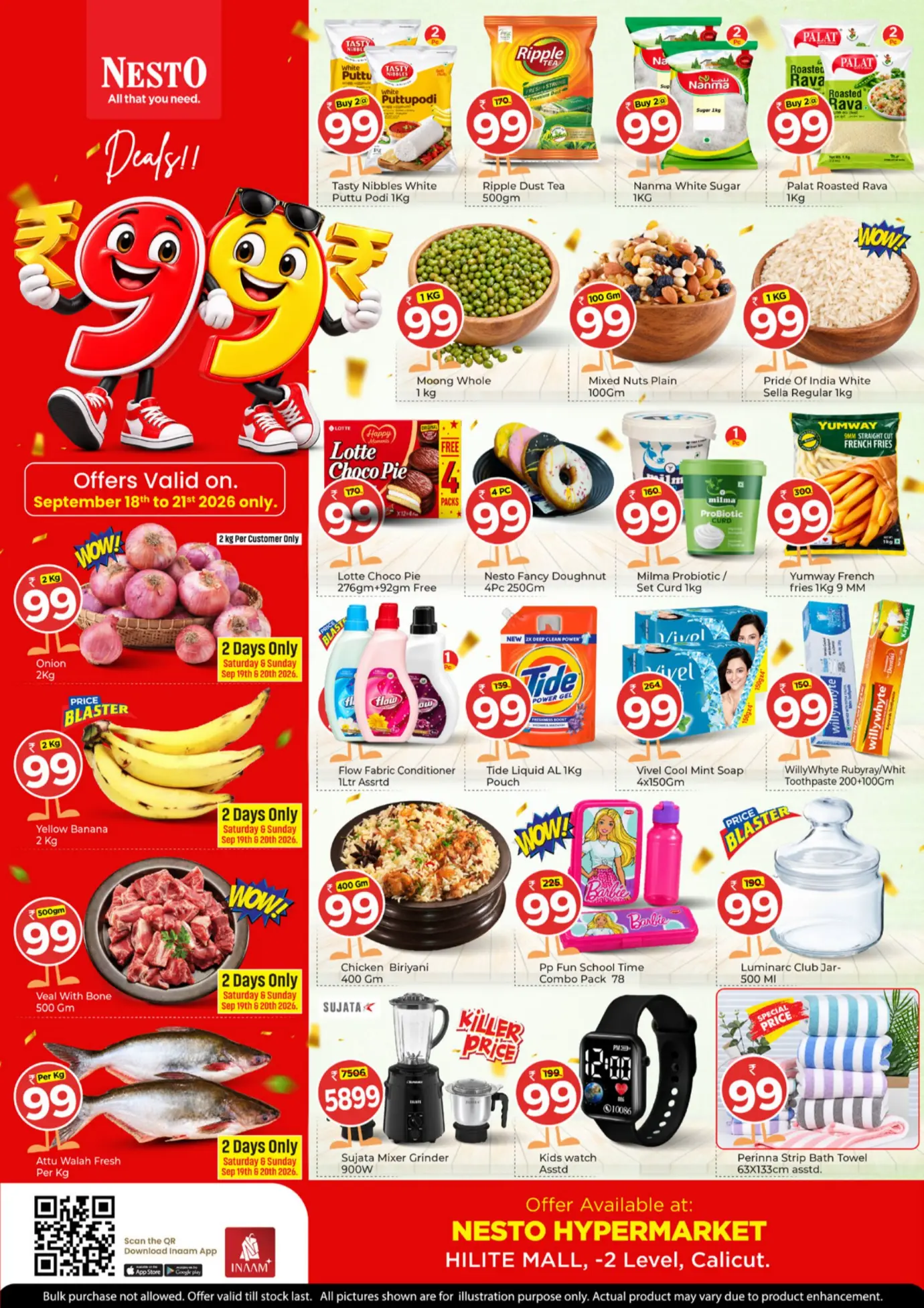 Nesto Hilite Mall Calicut 99 Deals | Latest Offers page 1