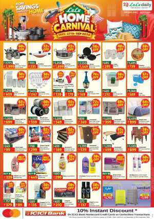 LuLu Kottiyam Home Carnival | Offers & Deals flyer cover