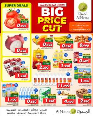 Al Meera Big Price Cut | Offers & Deals flyer cover