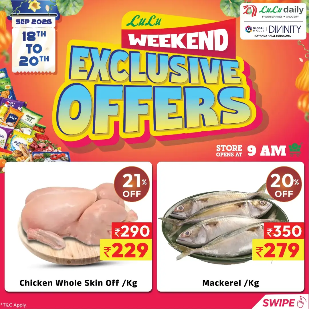 LuLu Daily Bengaluru Weekend Exclusive Offers page 11