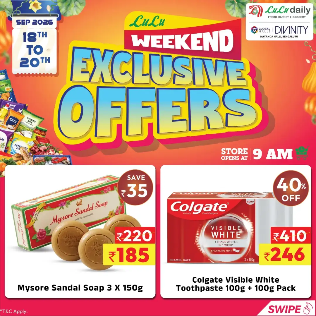 LuLu Daily Bengaluru Weekend Exclusive Offers page 15