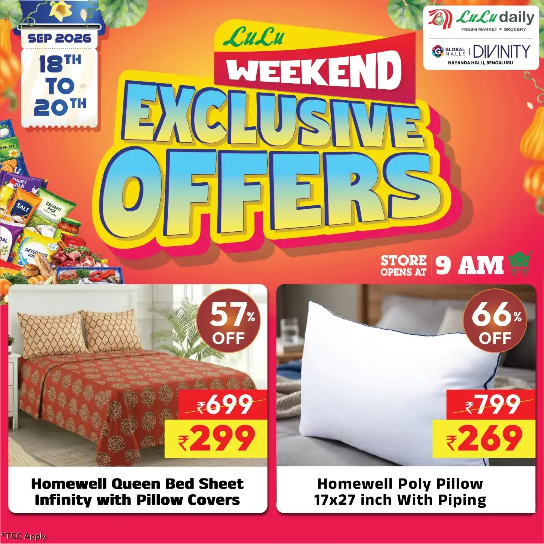 LuLu Daily Bengaluru Weekend Exclusive Offers page 18