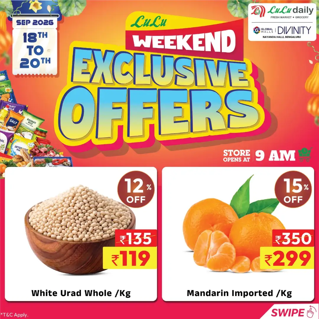 LuLu Daily Bengaluru Weekend Exclusive Offers page 8