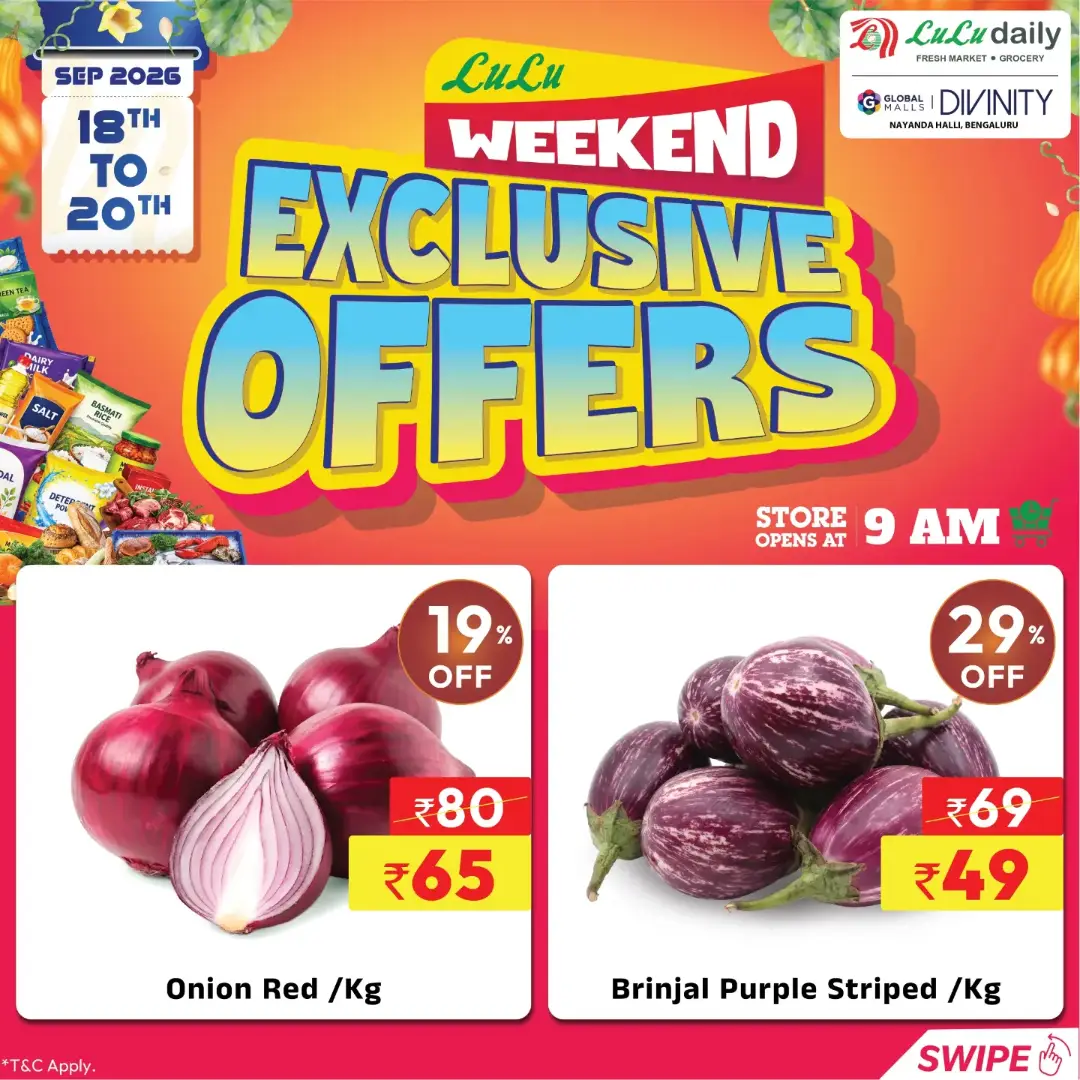 LuLu Daily Bengaluru Weekend Exclusive Offers page 9