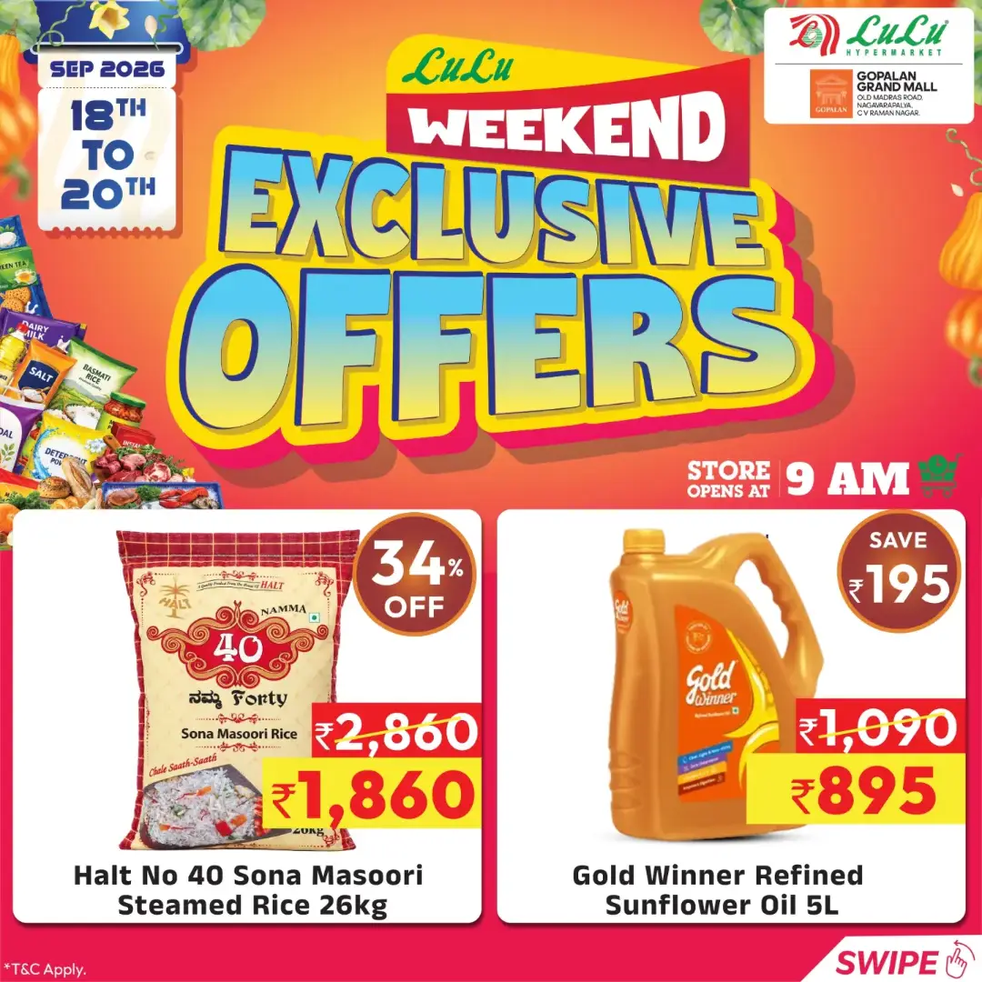 LuLu Bengaluru Weekend Exclusive Offers page 2