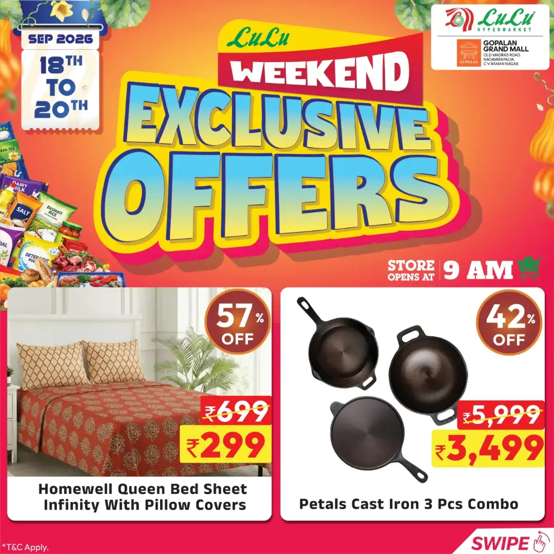 LuLu Bengaluru Weekend Exclusive Offers page 20