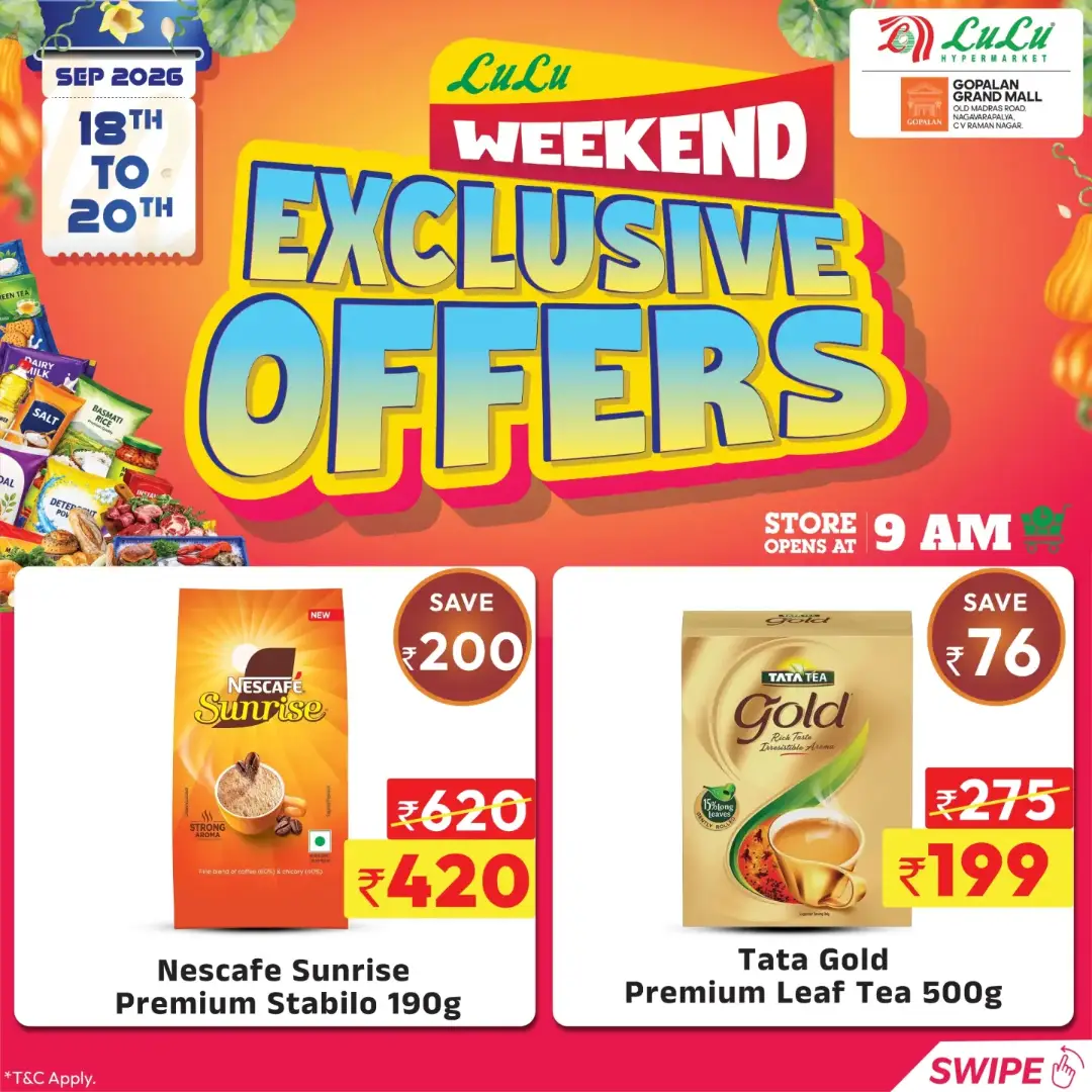 LuLu Bengaluru Weekend Exclusive Offers page 3