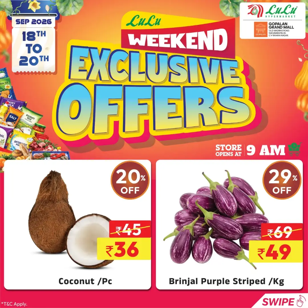 LuLu Bengaluru Weekend Exclusive Offers page 5
