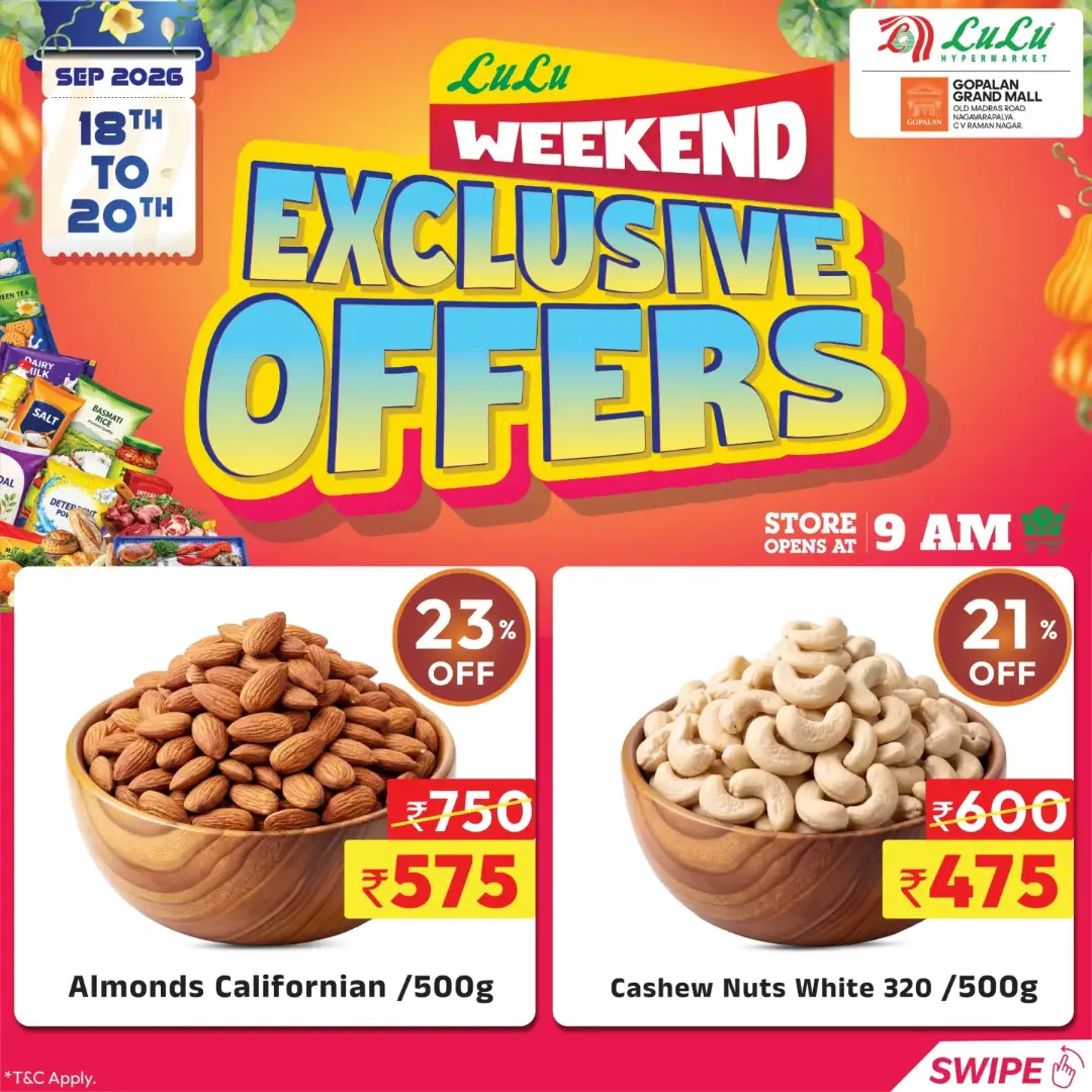 LuLu Bengaluru Weekend Exclusive Offers page 6
