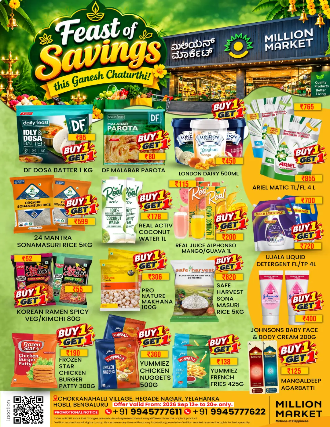 Million Market Feast of Savings | Offers & Deals page 1