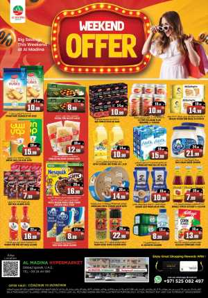Al Madina Dibba Weekend Offer | Latest Deals flyer cover