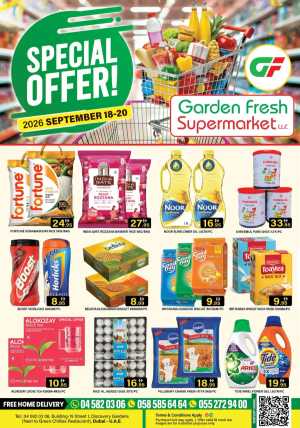 Garden Fresh Supermarket Grocery Deals flyer cover