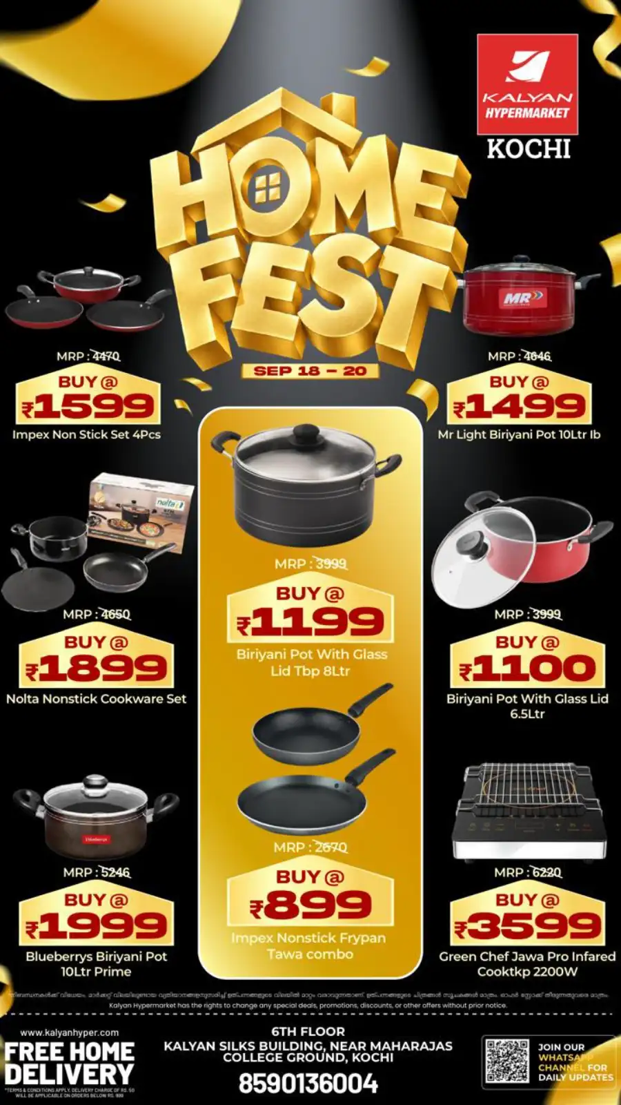 Kalyan Hypermarket Kochi Home Fest Deals page 3