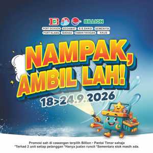 Billion Nampak, Ambil Lah! | Latest Catalogue flyer cover