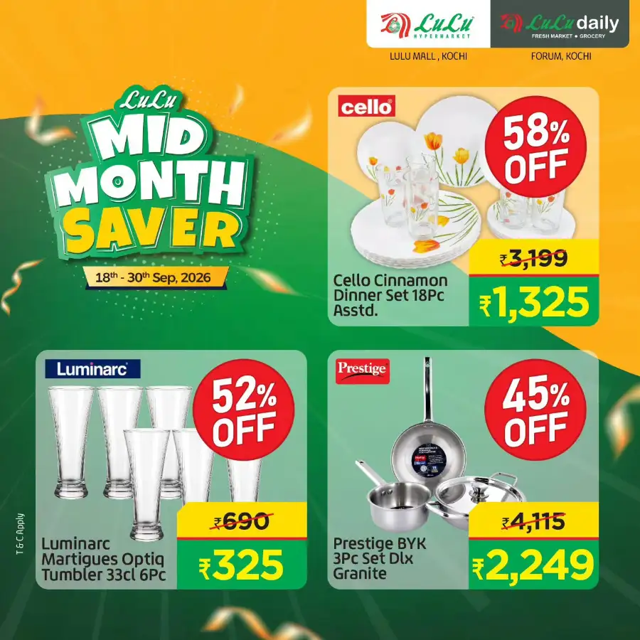 LuLu Kochi Mid Month Saver | Offers & Deals page 7