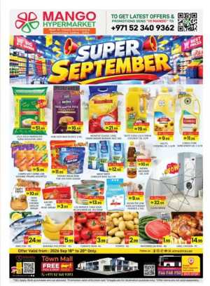 Mango Hypermarket DIP2 Super September Deals flyer cover