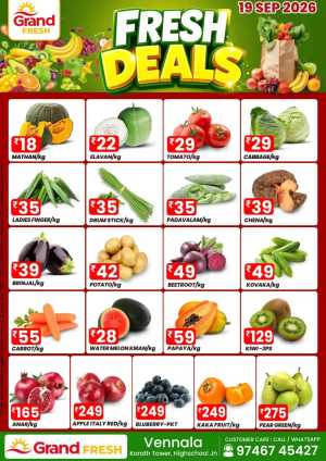 Fresh deals flyer cover