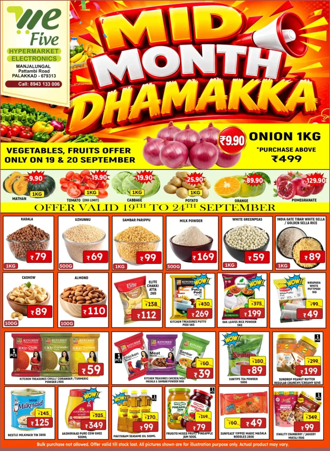 We Five Palakkad Mid Month Dhamakka | Offers & Deals page 1