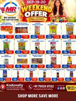 MR Hypermarket Koduvally Weekend Offer | Deals flyer cover