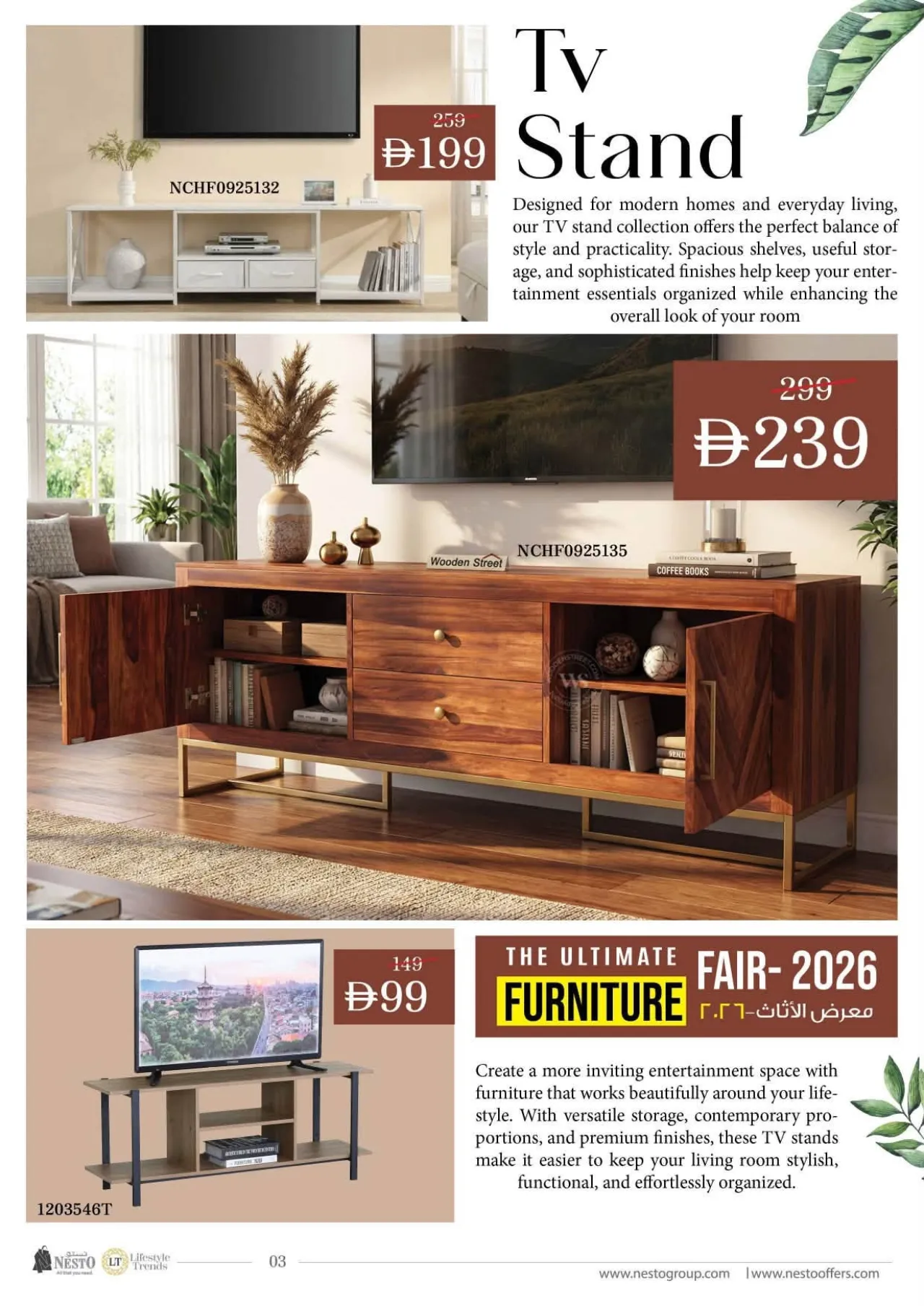 Nesto Ultimate Furniture Fair | Offers & Deals page 3