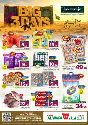 Al Wafa Big 3 Days | Latest Offers flyer cover