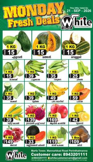 Monday offer flyer cover