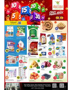 Mark & Save Khalidiya Crazy Figures Back flyer cover