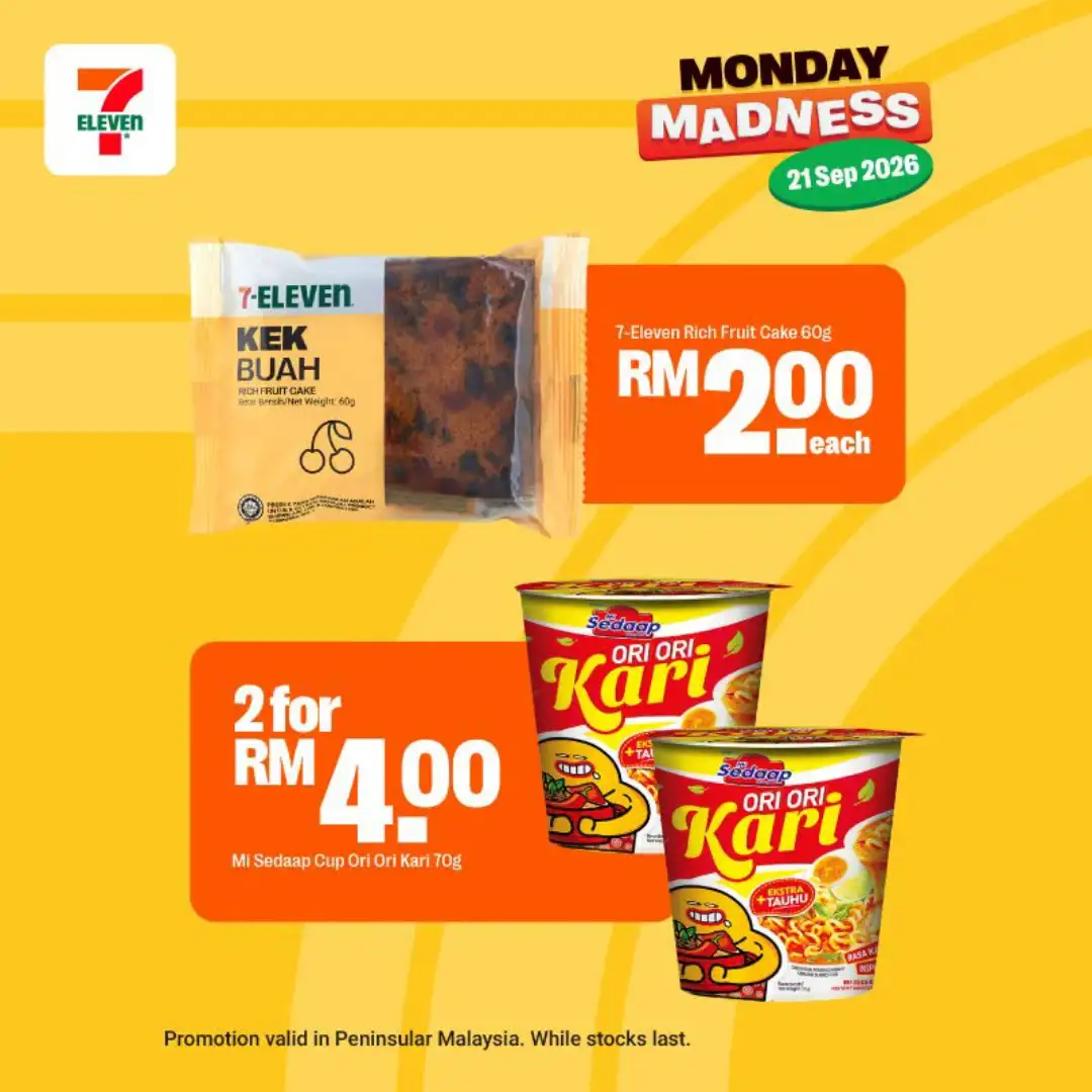 7-Eleven Monday Madness Promotion page 8