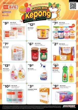 AEON BiG Kepong | Latest Promotion & Catalogue flyer cover