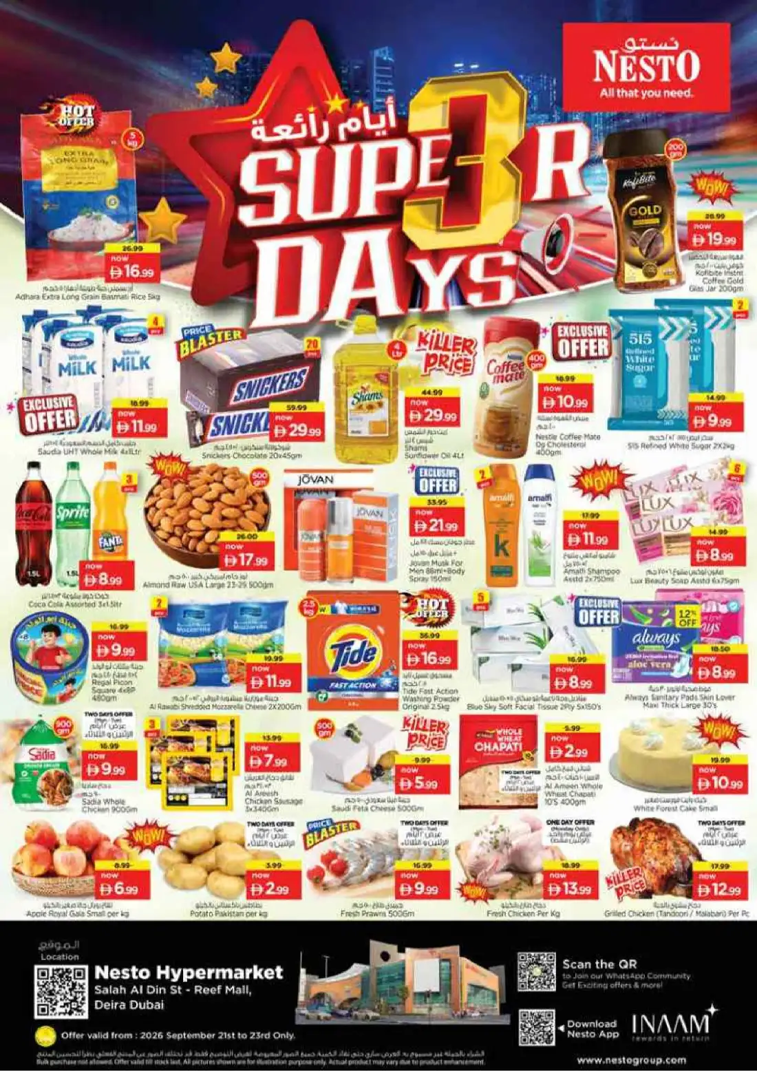 Nesto Salah Al Din St Reef Mall Deira Dubai Super Days Deals page 1
