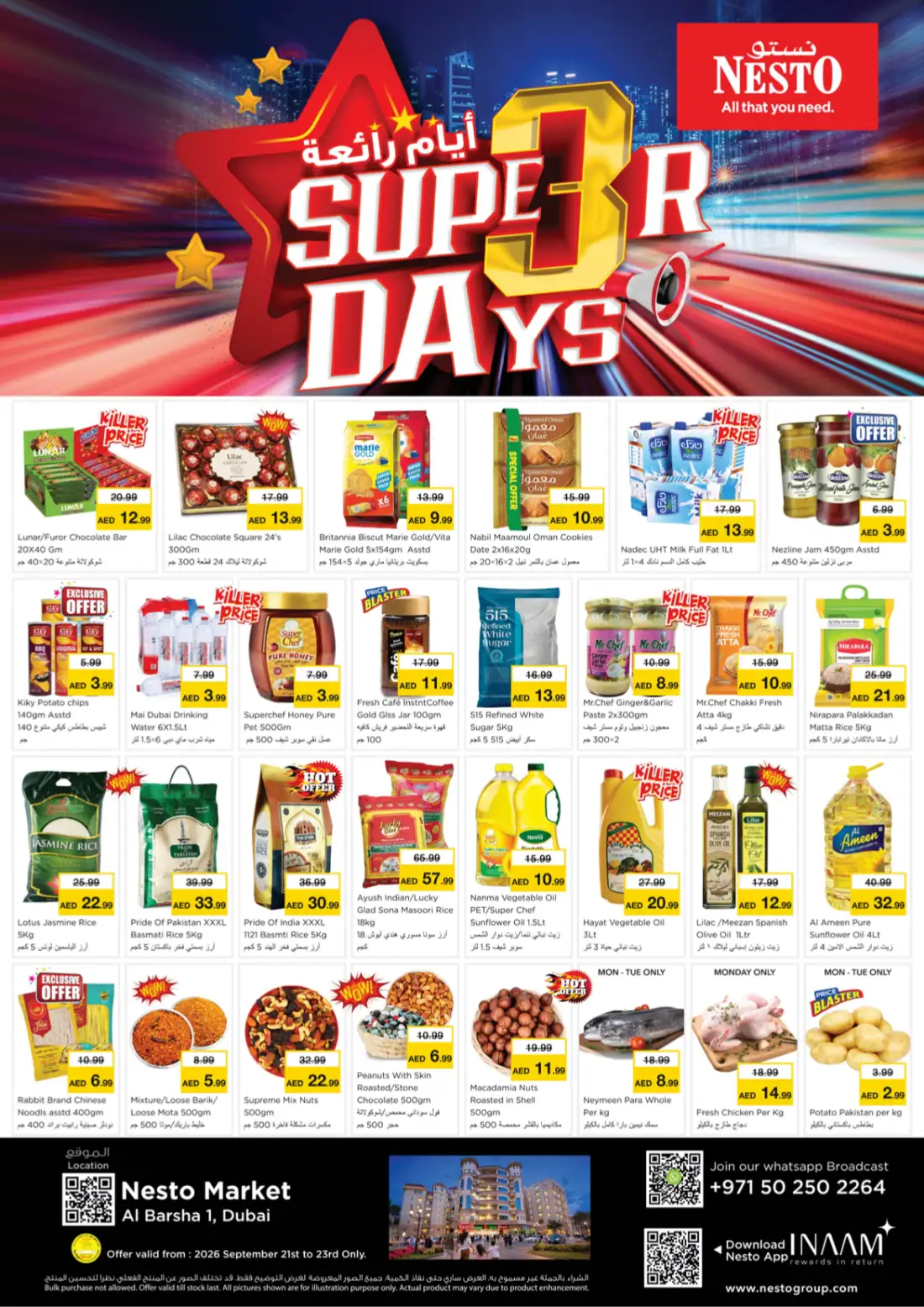 Nesto Market Al Barsha 1 Super Days Deals page 1