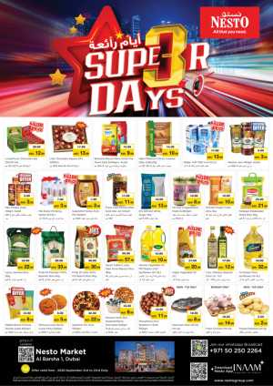 Nesto Market Al Barsha 1 Super Days Deals flyer cover