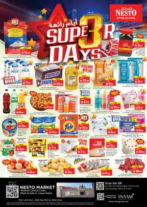 Super 3 days flyer cover