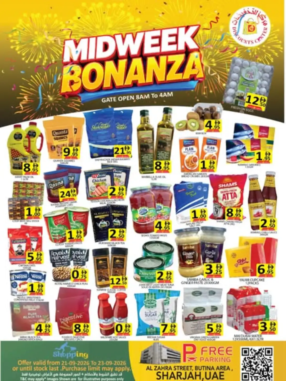 Discounts Center Al Zahra Street Midweek Bonanza Deals page 1