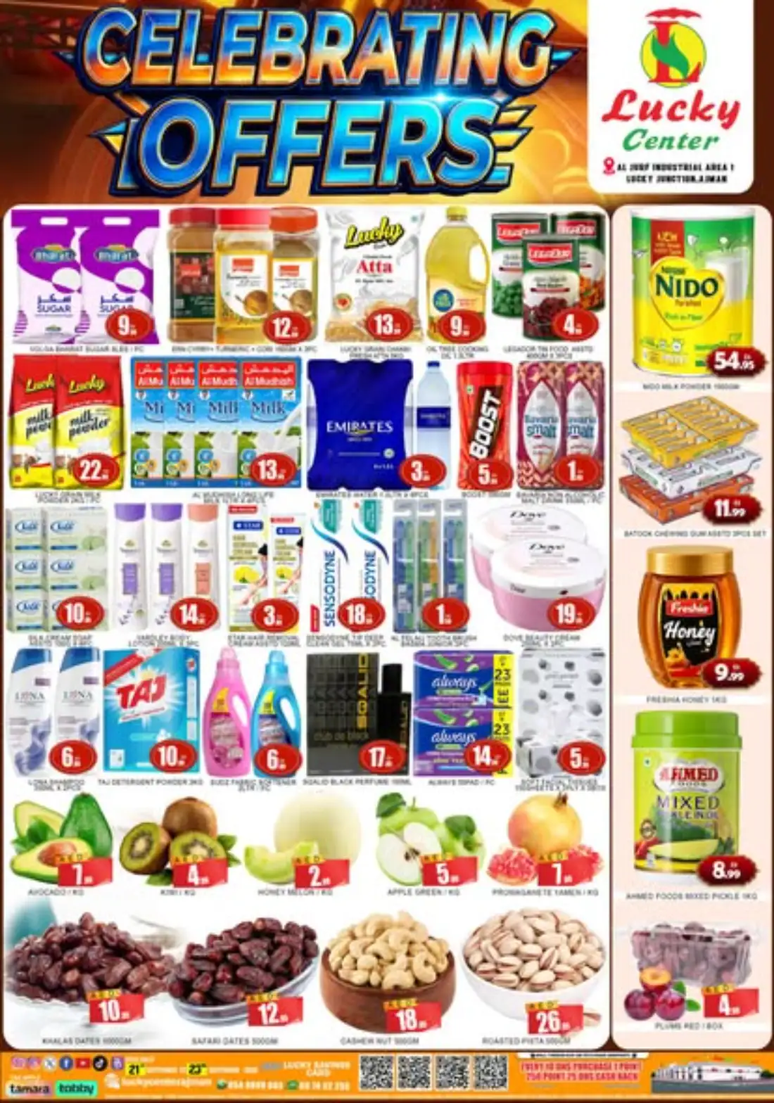 Lucky Center Al Jurf Industrial Area Celebrating Offers page 1