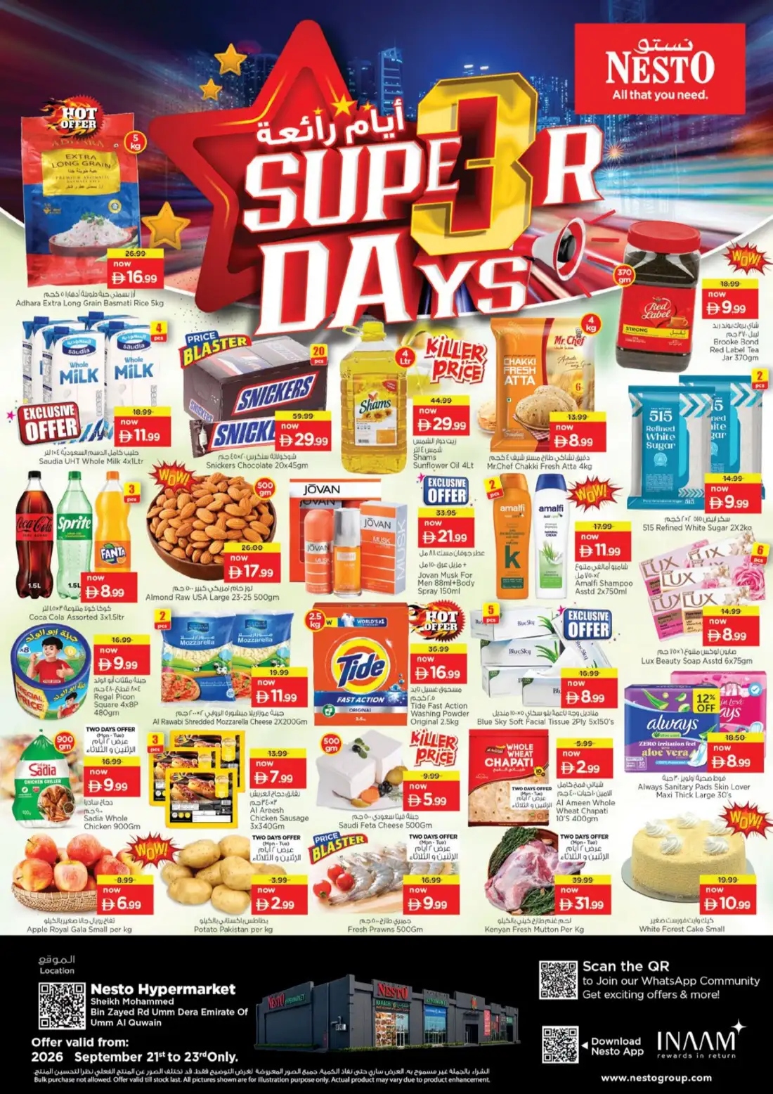 Nesto Sheikh Mohammed Bin Zayed Rd Super Days Offers page 1