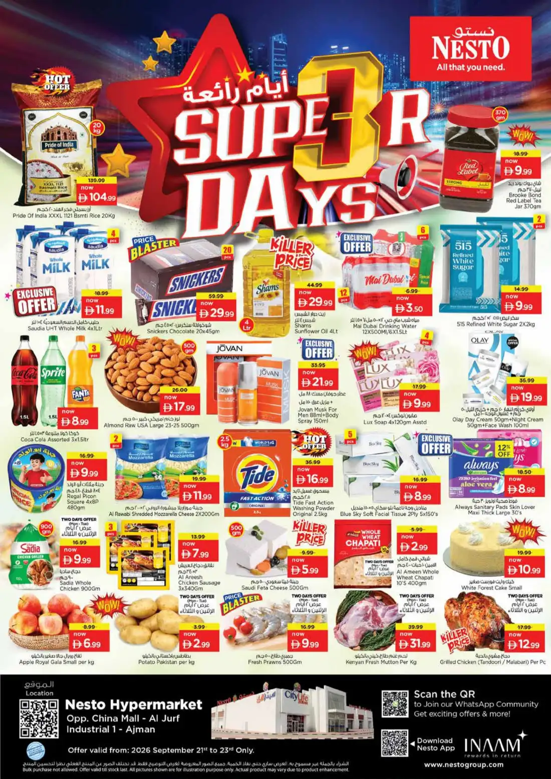 Nesto Opp China Mall Al Jurf Super Days Offers page 1