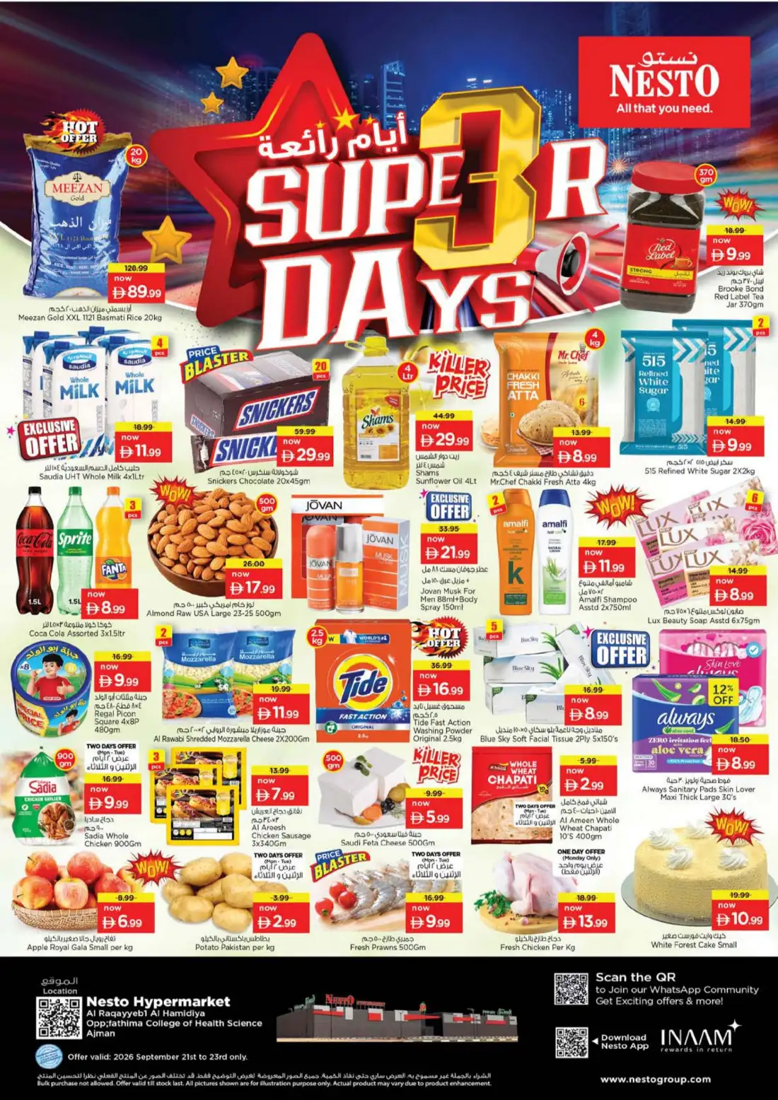 Nesto Al Hamidiya Ajman Super Days Offers page 1