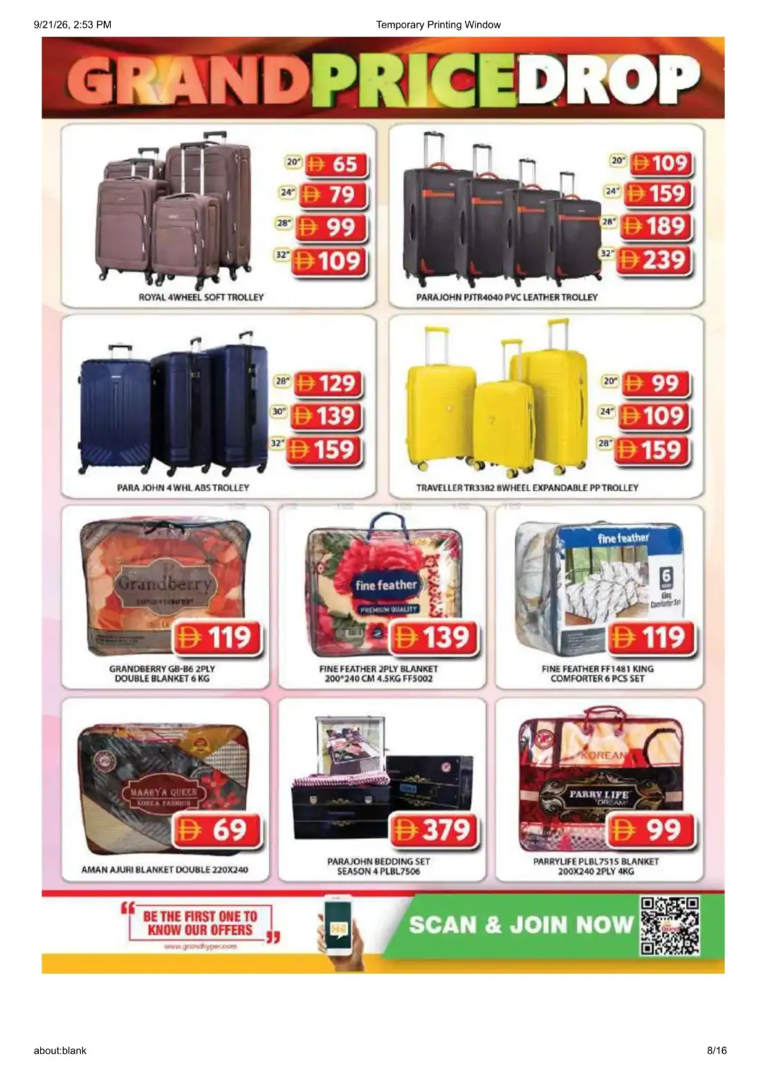Grand Hyper Muhaisnah 2 Wonder Deals Offers page 8