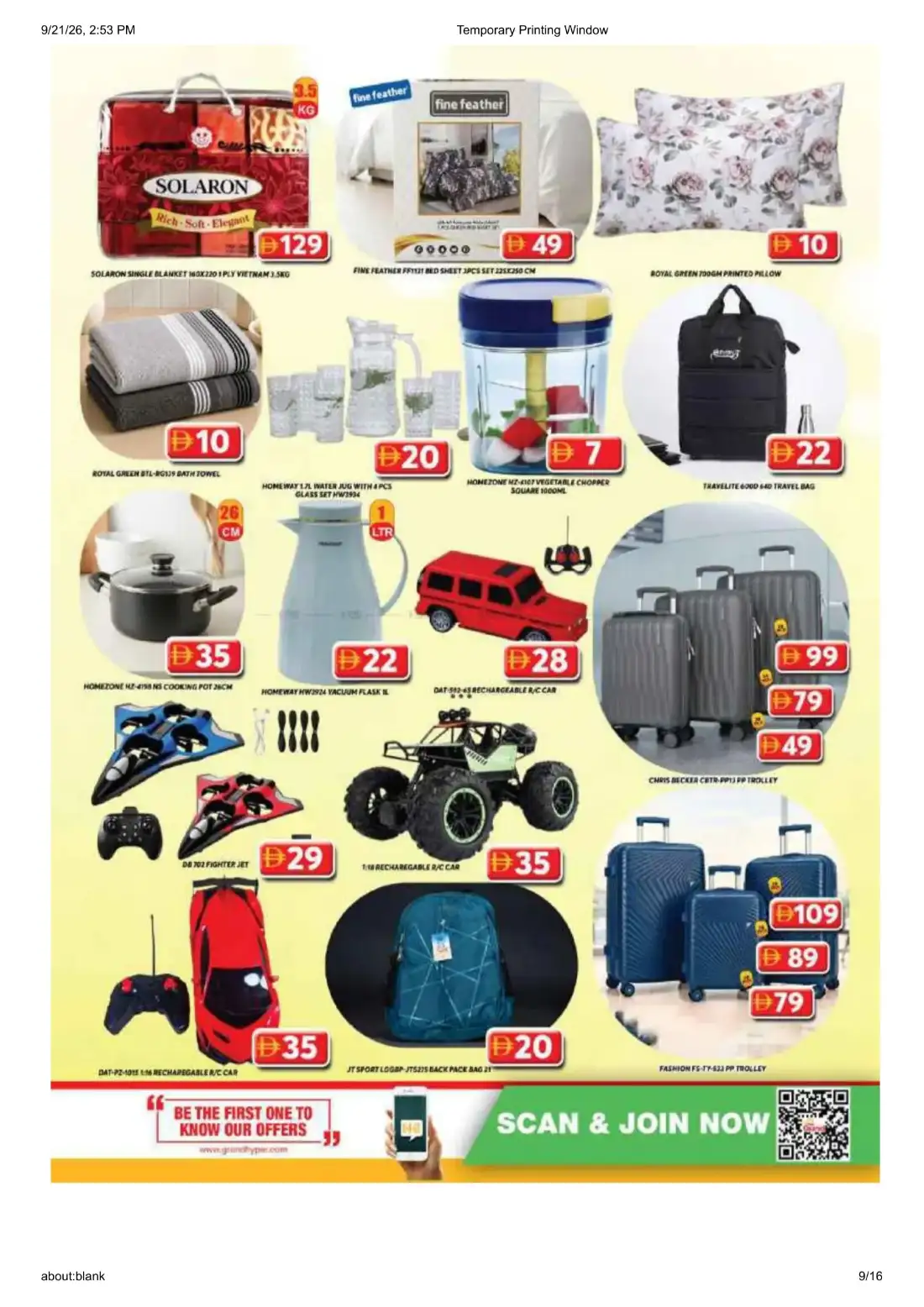 Grand Hyper Muhaisnah 2 Wonder Deals Offers page 9