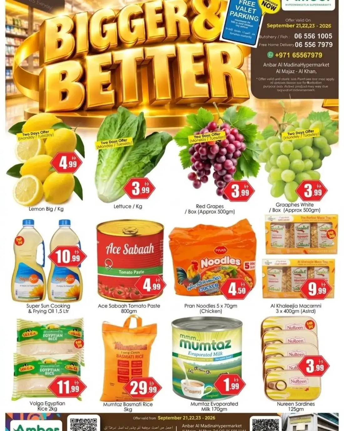 Anbar Al Madina Al Majaz Bigger & Better Offers page 1