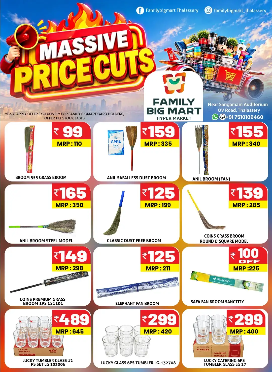 Family Big Mart Thalassery Massive Price Cuts Offers page 11