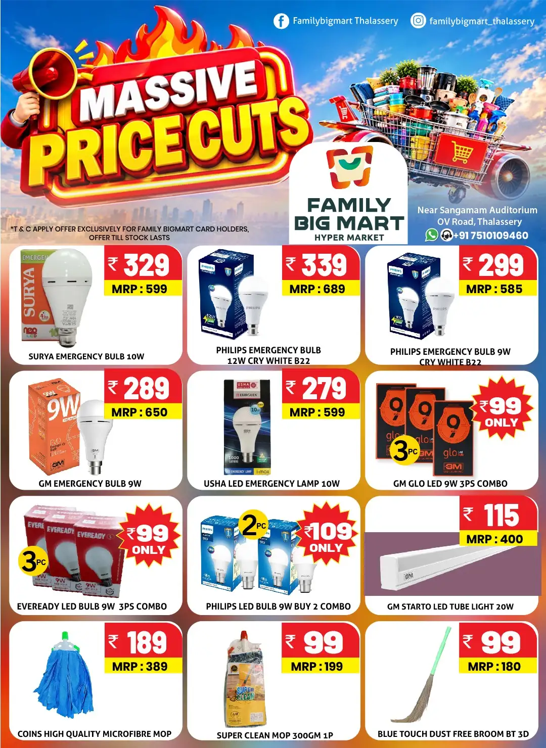 Family Big Mart Thalassery Massive Price Cuts Offers page 10